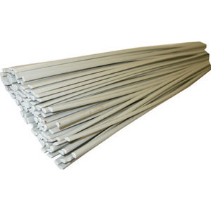 SALDANTE IN VERGHE PER POLIPROPILENE E PVC Polipropilene a sezione piatta mm 3x5, beige. soldering plastic rods 3378C