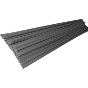 SALDANTE IN VERGHE PER POLIPROPILENE E PVC PVC a sezione piatta mm 3x5, grigio. soldering plastic rods 3378E