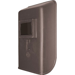 SCHERMI DI PROTEZIONE Tipo diritto. <br>Da impugnare, in materiale termoplastico robusto e rigido. <br>Conforme alle vigenti norme Europee.<br>Dimensioni mm 400x240. protective shields 3381L