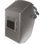 MASCHERE DI PROTEZIONE Tipo a casco, in fibra leggero e maneggevole. Conforme alle vigenti norme Europee.<br>Dimensioni mm 320x200. protective helmets 3383