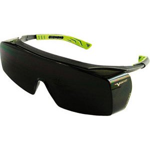 OCCHIALI DI PROTEZIONE Con lente verde DIN 5. Protezione UV 400. protection glasses 3387EP