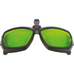 OCCHIALI DI PROTEZIONE Con lenti verde chiaro UVR/DIN 1.7, adatte per la protezione all'esposizione solare/saldatura. protection glasses 3397HD