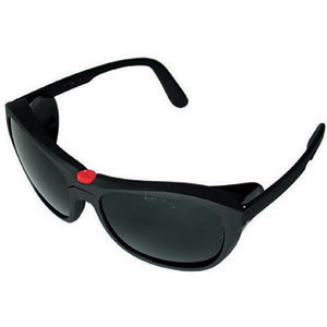 OCCHIALI DI PROTEZIONE Con lenti verdi DIN 5 in policarbonato. protection glasses 3397R