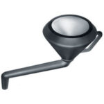 IMBUTI IN POLIETILENE Tipo con piega laterale, bordo di contenimento e impugnatura. Diametro mm 190. <br>Lunghezza totale mm 400. Ø imbocco ca. mm 26. funnels 3403T