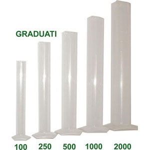 CILINDRI GRADUATI PER MISURE DI LIQUIDI graduated measuring cylinders 3404R