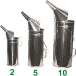 CONTENITORI INOX PER MISURE E TRAVASI DI LIQUIDI  inox measuring buckets 3405P 5