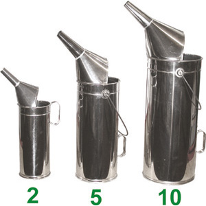 CONTENITORI INOX PER MISURE E TRAVASI DI LIQUIDI inox measuring buckets 3405P