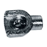 TESTINE E FLESSIBILI Testine converse in ottone zincato per ingrassatori a testa esagonale o tonda mm 15. accessories 3425F