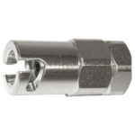 TESTINE E FLESSIBILI Testine in ottone zincato per ingrassatori a baionetta Art. 3424 GZE 1/8 - 1/4. accessories 3425HE