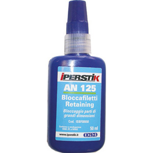 ADESIVI, SIGILLANTI E COLLANTI Tipo a "RESISTENZA ALTA" per bloccare giunzioni filettate ad accoppiamenti cilindrici, anche di grandi dimensioni. In flaconi da 50 ml. Colore verde. adhesives, sealants and glues 3429 10