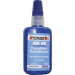 ADESIVI, SIGILLANTI E COLLANTI Tipo a "FRENO FORTE" per il bloccaggio definitivo dei pezzi assemblati; offre una buona resistenza agli olii, ai solventi ecc. Per filetti con Ø massimo M 20. In flaconi da 50 ml. Colore verde. adhesives, sealants and glues 3429 4