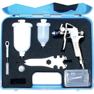 MINI PISTOLE PER VERNICIARE Foro ugello mm 0,7. mini paint spray guns 3443G