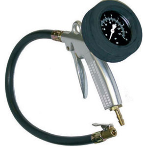 PISTOLE DI GONFIAGGIO  hand tyre inflator and pressure gauges 3457G