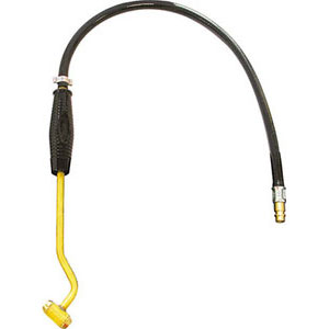 PISTOLE DI GONFIAGGIO Tubo di gomma con testina gonfiaggio prolungata e innesto rapido per l'applicazione alla pistola Art. 3460 GA. hand tyre inflator and pressure gauges 3460GE