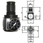 RIDUTTORI PER ARIA COMPRESSA "VARIOBLOC"  pressure regulators 3463GT 3/4