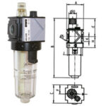 LUBRIFICATORI PER ARIA COMPRESSA "VARIOBLOC"  lubricators 3463GVP 1/2
