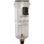FILTRO-RIDUTTORE-LUBRIFICATORE IN GRUPPO "VARIOBLOC" Bicchieri di ricambio in policarbonato per filtri con valvola manuale attacco poll 1/4-3/8. air treatment units 3464GR 1P