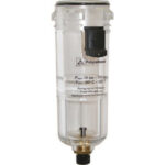 FILTRO-RIDUTTORE-LUBRIFICATORE IN GRUPPO "VARIOBLOC" Bicchieri di ricambio in policarbonato per filtri con valvola manuale attacco poll 1/2-3/4-1. air treatment units 3464GR 2P