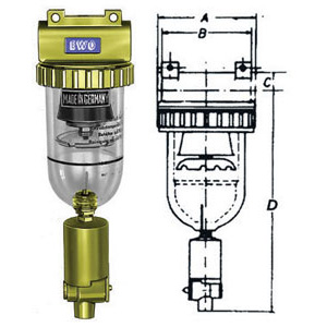 DEPURATORI D'ARIA CON SCARICO AUTOMATICO  filters with automatic drain valve 3468G