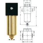 FILTRI DEPURATORI PER ARIA COMPRESSA FINO A 40 BAR  filters for compressed air up to 40 bar 3470GT 2