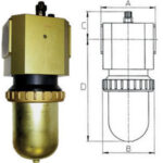 LUBRIFICATORI PER ARIA COMPRESSA FINO A 25 BAR  lubrificators for compressed air up to 25 bar 3471GT 2