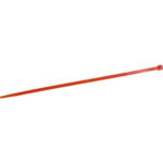 FASCETTE DI CABLAGGIO IN NYLON COLORATE Colore rosso RAL 3000. Confezioni di 100 pz. indivisibili. coloured cable ties 3473PVA 140