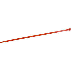 FASCETTE DI CABLAGGIO IN NYLON COLORATE Colore rosso RAL 3000. Confezioni di 100 pz. indivisibili. coloured cable ties 3473PVA