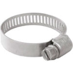 FASCETTE STRINGITUBI A VITE Larghezza mm 8.<br>Vite a taglio M6. hose clamps 3474AC