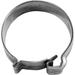 FASCETTE STRINGITUBI TIPO "CLICK" Larghezza fascette mm 6 da Art. 3474 VL 8,5-9,5 a 14-15.<br>Larghezza fascette mm 8 da Art. 3474 VL 14,5-15,5 a 24-25,5.<br>Confezioni da 100 pz., indivisibili. click hose clamps 3474VL