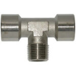 RACCORDI DI LINEA Tipo a «T» 2 filettature interne e 1 esterna. compressed air accessories 3475B