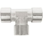 RACCORDI DI LINEA Tipo a «T» 3 filettature interne. compressed air accessories 3475BT