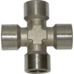 RACCORDI DI LINEA Tipo a «croce» 4 filettature interne. compressed air accessories 3475C