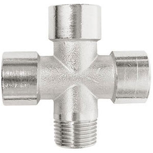 RACCORDI DI LINEA Tipo a «croce» 3 filettature interne e 1 esterna. compressed air accessories 3475CB