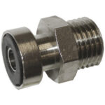 ATTACCHI, RACCORDI, INNESTI E RUBINETTI RAPIDI Attacco a baionetta. Filetto maschio. compressed air accessories 3477E