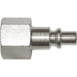 ATTACCHI, RACCORDI, INNESTI E RUBINETTI RAPIDI Innesto per rubinetti rapidi - Con filettatura interna. <br>Utilizzabili con Art. 3478 I-L-M-N-P-R-S-T-V-Z. compressed air accessories 3478GA 1/4