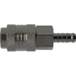 ATTACCHI, RACCORDI, INNESTI E RUBINETTI RAPIDI Rubinetto rapido per innesti Art. 3478 EA-F-G-GA-H-HA. Con portagomma maschio per tubi. compressed air accessories 3478P 8