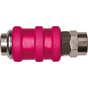 ATTACCHI, RACCORDI, INNESTI E RUBINETTI RAPIDI Rubinetto rapido con sistema di sicurezza di sfiato dell'aria, per innesti Art. 3478 EA-F-G-GA-H-HA. Con filettatura interna. compressed air accessories 3478T