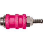 ATTACCHI, RACCORDI, INNESTI E RUBINETTI RAPIDI Rubinetto rapido con sistema di sicurezza di sfiato dell'aria, per innesti Art. 3478 EA-F-G-GA-H-HA. Con portagomma maschio per tubi. compressed air accessories 3478Z 8