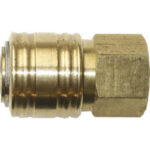 VALVOLE AUTOMATICHE DI CHIUSURA AD INNESTO RAPIDO Rubinetti rapidi per innesti con filettatura interna. compressed air accessories 3480GB 1/2