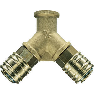 VALVOLE AUTOMATICHE DI CHIUSURA AD INNESTO RAPIDO Deviazioni con rubinetti rapidi a 2 vie con filettatura interna 3/8. compressed air accessories 3480GL