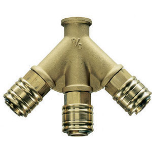 VALVOLE AUTOMATICHE DI CHIUSURA AD INNESTO RAPIDO Deviazioni con rubinetti rapidi a 3 vie con filettatura interna 3/8. compressed air accessories 3480GM