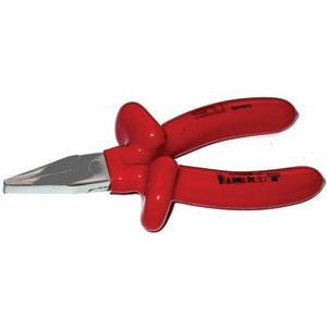 UTENSILI ISOLATI SECONDO LE NORME VDE Lunghezza becchi mm 30.<br>Esecuzione cromata. insulated and officially controlled tools under voltage-VDE 355G