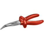 UTENSILI ISOLATI SECONDO LE NORME VDE Con tronchese a tempra supplementare.<br>Esecuzione cromata. insulated and officially controlled tools under voltage-VDE 355GL 200