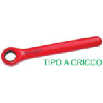 UTENSILI ISOLATI SECONDO LE NORME VDE Tipo a una bocca. insulated and officially controlled tools under voltage-VDE 355GZ 10