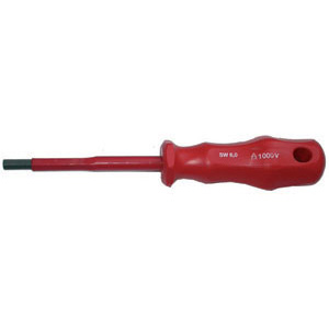 UTENSILI ISOLATI SECONDO LE NORME VDE In acciaio CROMO-VANADIO. Punte brunite. insulated and officially controlled tools under voltage-VDE 355GZM