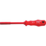 UTENSILI ISOLATI SECONDO LE NORME VDE In acciaio CROMO-VANADIO. Attacco esagonale per inserti da 1/4". insulated and officially controlled tools under voltage-VDE 355GZT