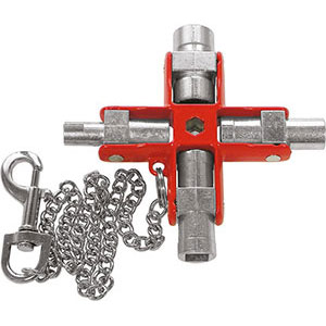 CHIAVI PER ARMADI E QUADRI ELETTRICI Tipo con 4 bussole girevoli con le seguenti bocche: <br>2 bocche esagonali per inserti attacco 1/4", con magnete<br>1 bocca quadra da mm 5<br>1 bocca quadra da mm 6<br>1 bocca quadra da mm 7-8<br>1 bocca quadra da mm 9-10<br>1 bocca triangolare da mm 7<br>1 bocca triangolare da mm 8-9<br>1 bocca triangolare da mm 10-11<br>1 bocca ad aletta da mm 3-5<br>1 bocca semitonda Ø mm 6 switch key universal wrenches 359GPL