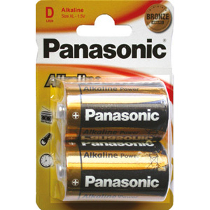 BATTERIE ALCALINE Confezione indivisibile in blister di 2 pezzi. alkaline batteries 3600L