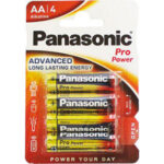 BATTERIE ALCALINE Stilo LR6 (AA).<br>Confezione indivisibile in blister di 4 pezzi. alkaline batteries 3600MC 2