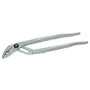 PINZE REGOLABILI Tipo universale per dadi e tubi. Testa affusolata <br>(solo per mm 250).<br>Esecuzione cromata. multigrip pliers 367G